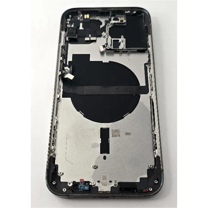 Tapa trasera o tapa bateria gris para Iphone 13 Pro Max con marco central Remanufacturada Grado A 