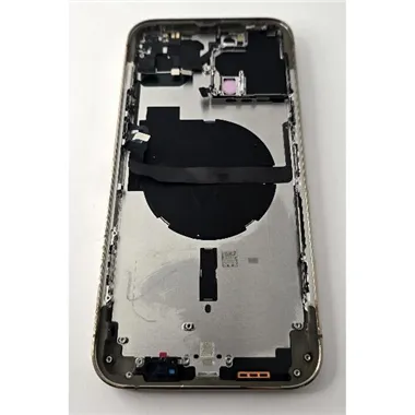 Tapa trasera o tapa bateria dorada para iPhone 13 Pro Max con marco central remanufacurada Grado A 