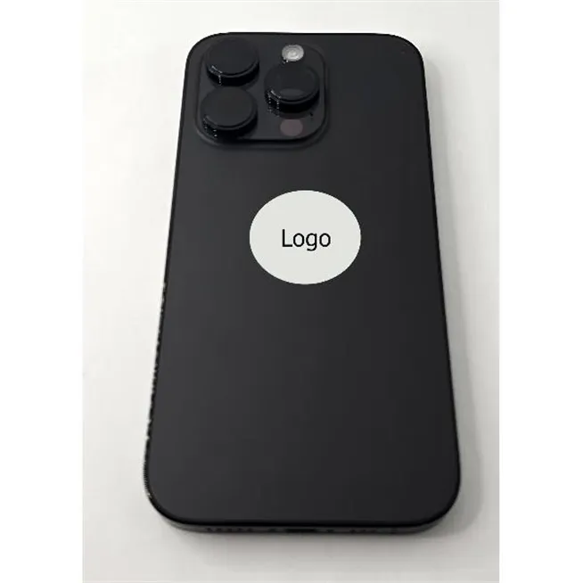 Tapa trasera o tapa bateria negra  para iPhone 14 Pro con marco central remanufacurada Grado A 