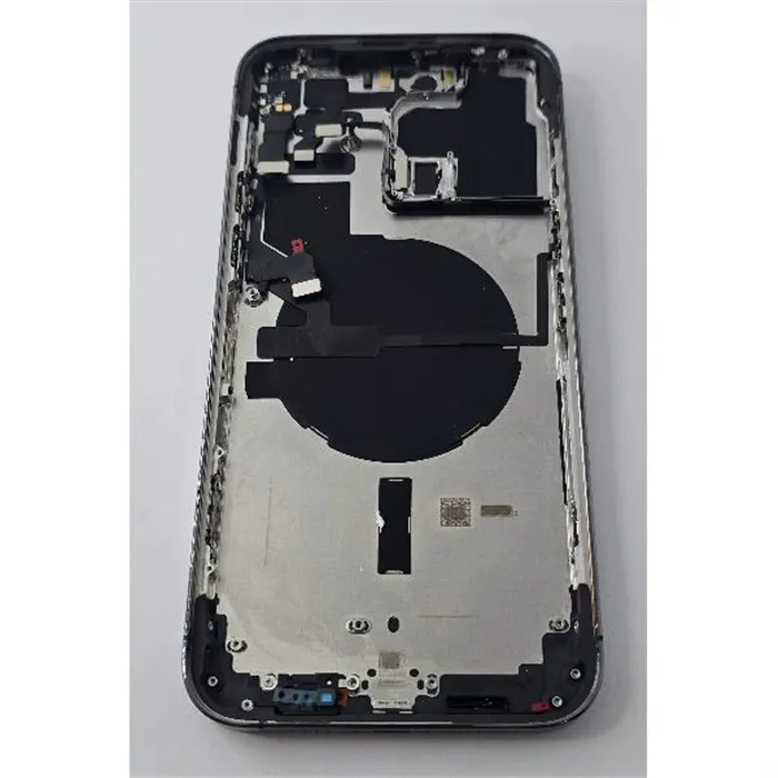 Tapa trasera o tapa bateria morado oscuro para Iphone 14 Pro Max con marco central Remanufacturada Grado A 