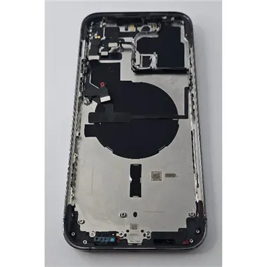 Tapa trasera o tapa bateria morado oscuro para Iphone 14 Pro Max con marco central Remanufacturada Grado A 