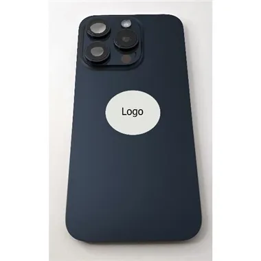 Tapa trasera o tapa bateria azul titanio para iPhone 15 Pro remanufacurada Grado A 