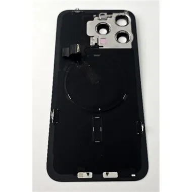 Tapa trasera o tapa bateria negro titanio para iPhone 15 Pro Max remanufacurada Grado A 