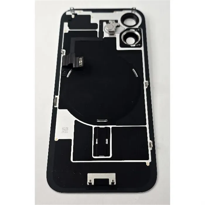 Tapa trasera o tapa bateria blanca para iPhone 16 remanufacurada Grado A 
