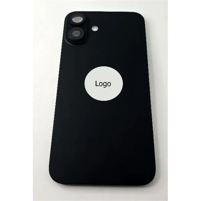 Tapa trasera o tapa bateria negra para iPhone 16 Plus remanufacurada Grado A 