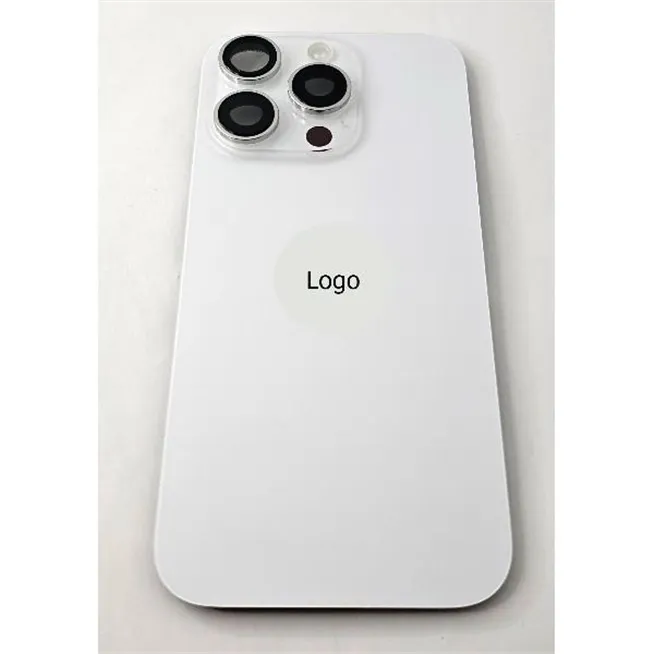 Tapa trasera o tapa bateria blanca para iPhone 16 Pro remanufacurada Grado A 