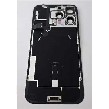 Tapa trasera o tapa bateria negra para iPhone 16 Pro Max remanufacurada Grado A 