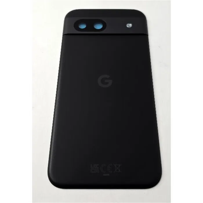 Tapa trasera o tapa bateria negra para Google Pixel 8A G949-00784-00 Service Pack