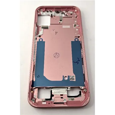 Carcasa o marco central rosa para Google Pixel 9