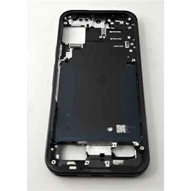Carcasa o marco central negra para Google Pixel 9