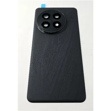 Tapa trasera o tapa bateria negra para Oneplus 13 5G con cristal de camara