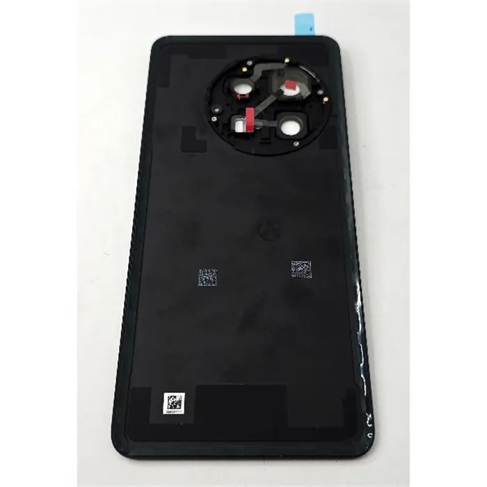 Tapa trasera o tapa bateria negra para Oneplus 13 5G con cristal de camara