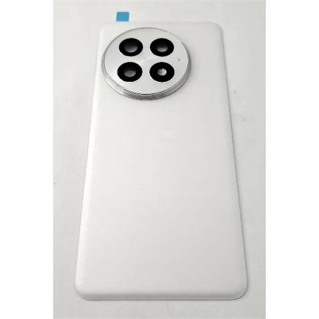 Tapa trasera o tapa bateria blanca para Oneplus 13 5G con cristal de camara