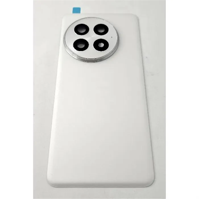 Tapa trasera o tapa bateria blanca para Oneplus 13 5G con cristal de camara