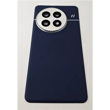 Tapa trasera o tapa bateria azul para Oneplus 13 5G con cristal de camara