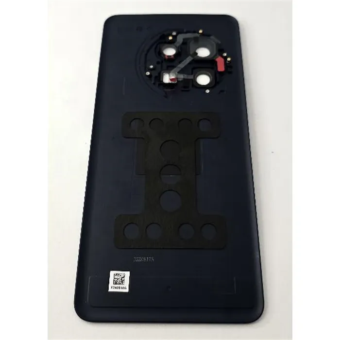 Tapa trasera o tapa bateria azul para Oneplus 13 5G con cristal de camara