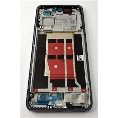 Pantalla lcd para Oppo Reno 12 Pro 5G CPH2629 mas tactil negro con marco morado calidad premium