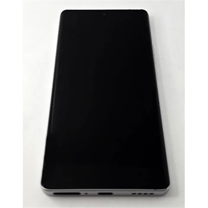 Pantalla lcd para Realme GT6 mas tactil negro con marco plata calidad premium