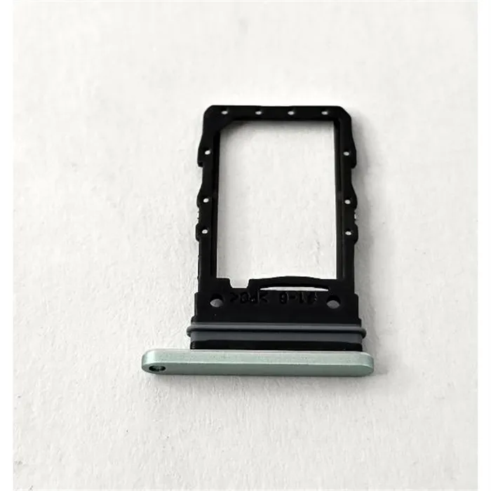 Soporte o bandeja sim verde claro para Samsung Galaxy Z Flip 6 SM-F741 GH98-49236D Service Pack