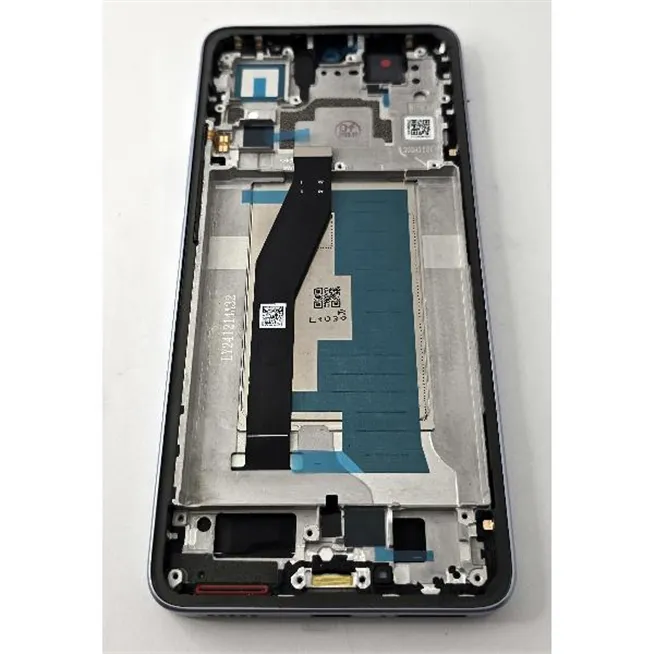 Pantalla lcd para Xiaomi 14T mas tactil negro con marco azul compatible TFT