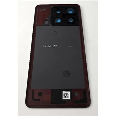 Tapa trasera o tapa bateria gris para Xiaomi Poco X6 Pro 5G con cristal de camara