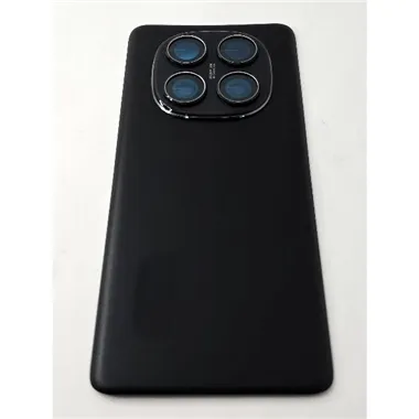 Tapa trasera o tapa bateria negra para Xiaomi Redmi Note 14 Pro 5G con cristal de camara