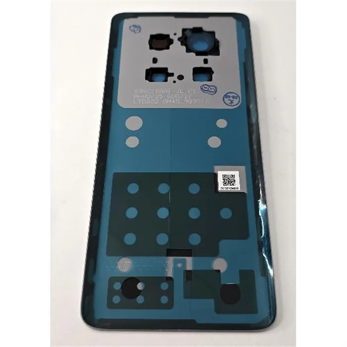 Tapa trasera o tapa bateria plata para Xiaomi Redmi Note 14 Pro 5G con cristal de camara