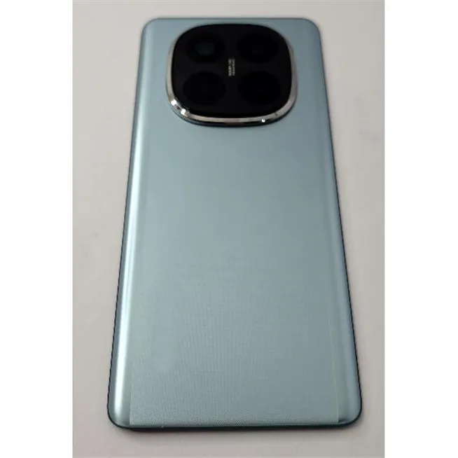 Tapa trasera o tapa bateria azul para Xiaomi Redmi Note 14 Pro Plus 5G con cristal de camara