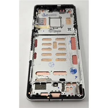 Pantalla lcd para ZTE Nubia Z60S Pro 5G mas tactil negro con marco plata calidad premium