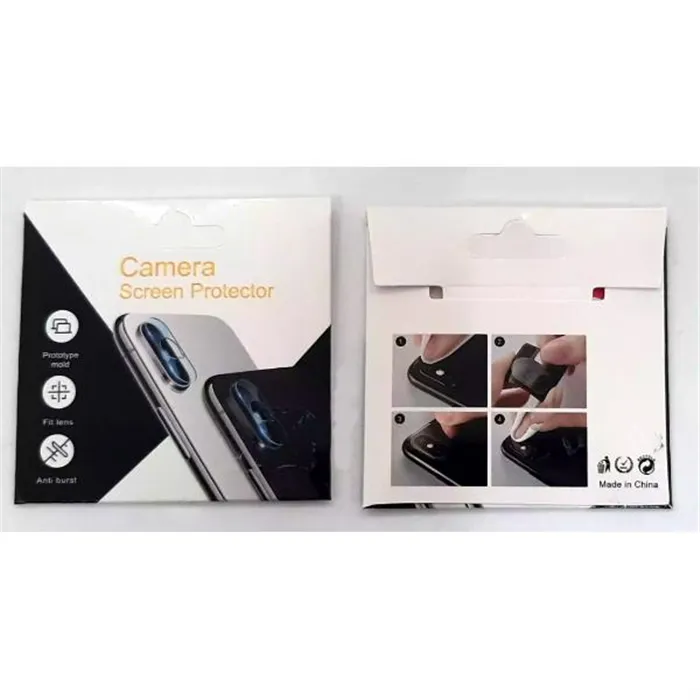 Protector cristal templado de camara para iPhone 16 