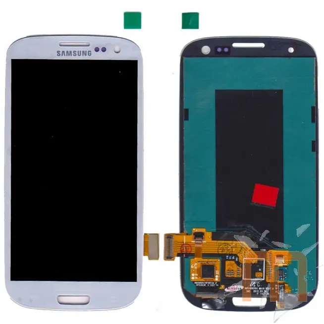 Pantalla completa Samsung Galaxy S3 sin marco (I9300) color blanco LCD